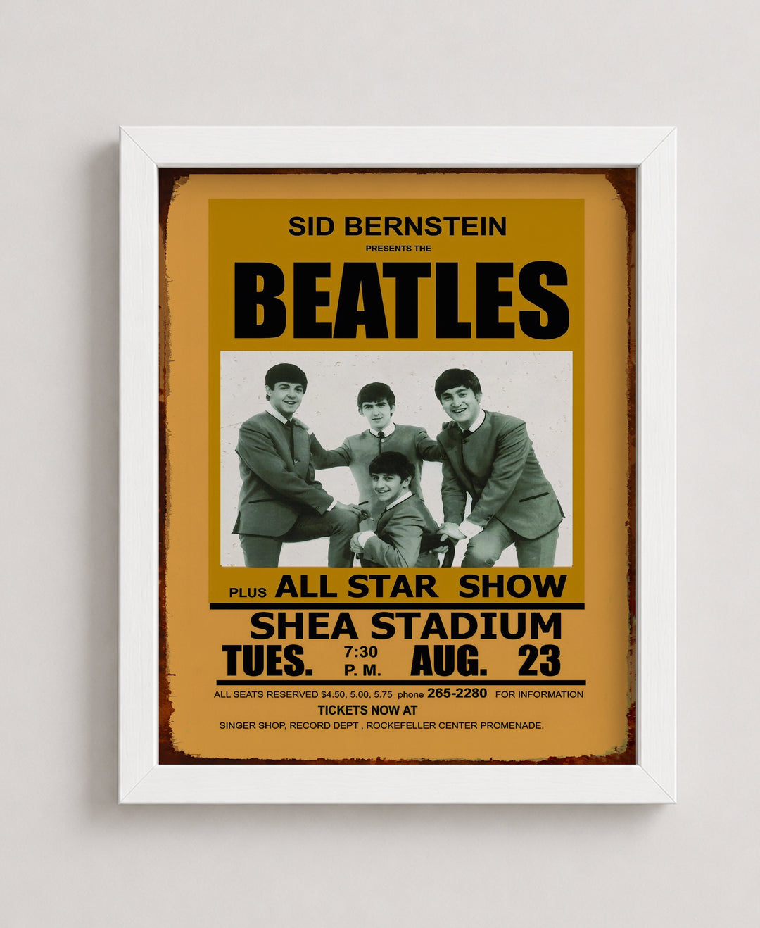 All Star Show Music Wall Art Signs &