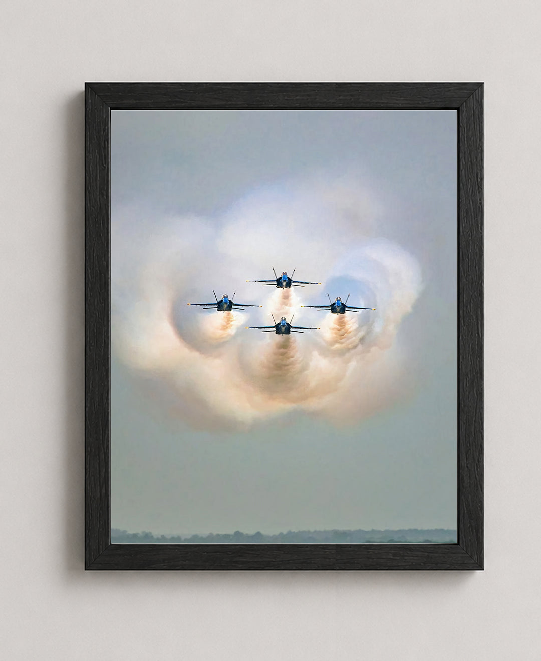 US Navy Blue Angels In Action Military Wall Art