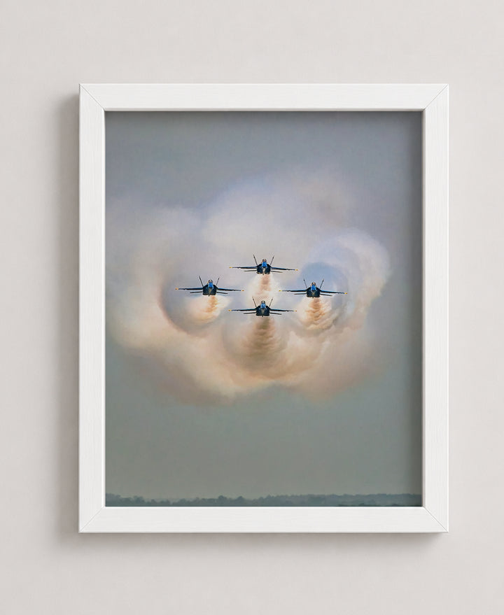 US Navy Blue Angels In Action Military Wall Art
