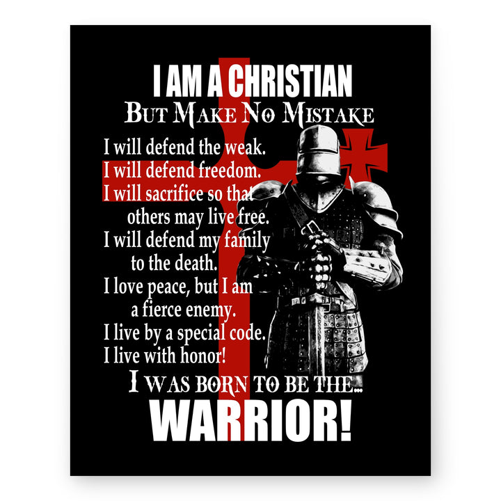 Christian Warrior Christian Wall Art