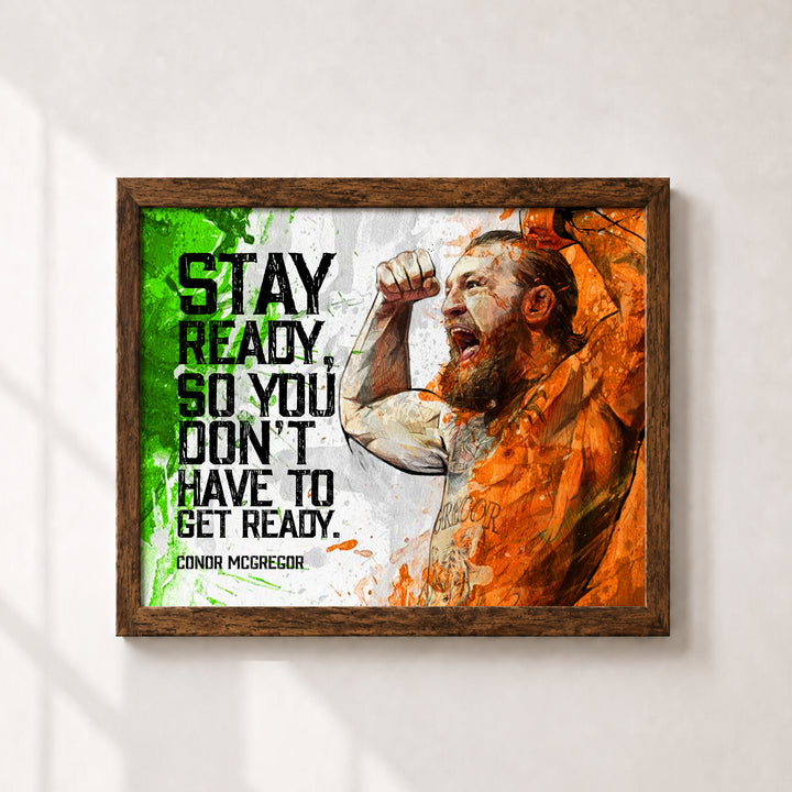 MMA Fighting Decoration for Motivational Wall Art