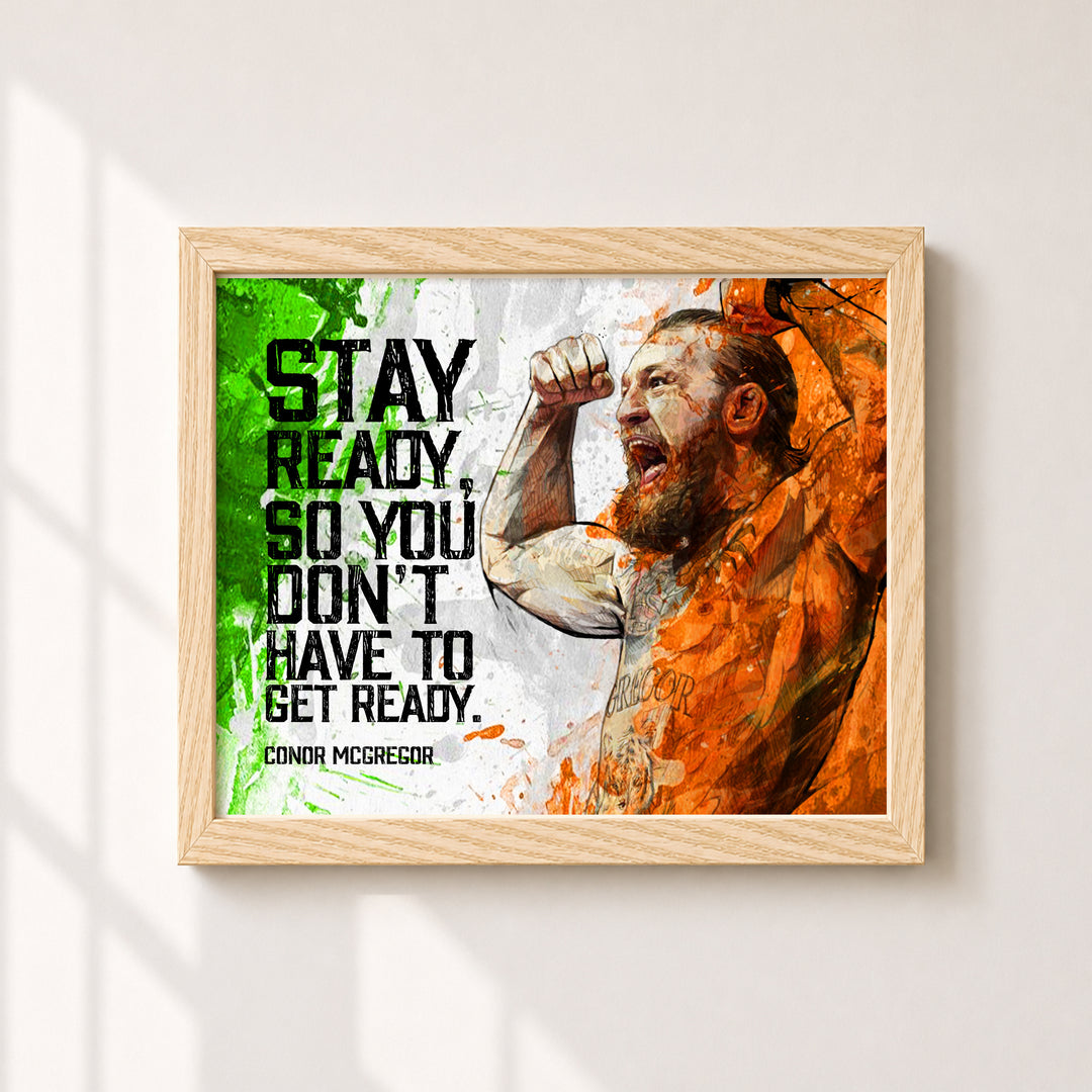MMA Fighting Decoration for Motivational Wall Art
