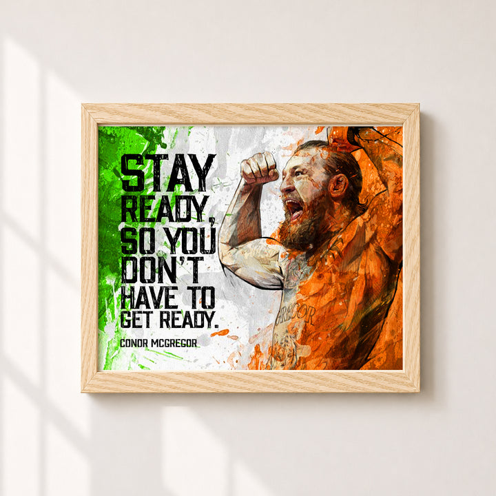 MMA Fighting Decoration for Motivational Wall Art