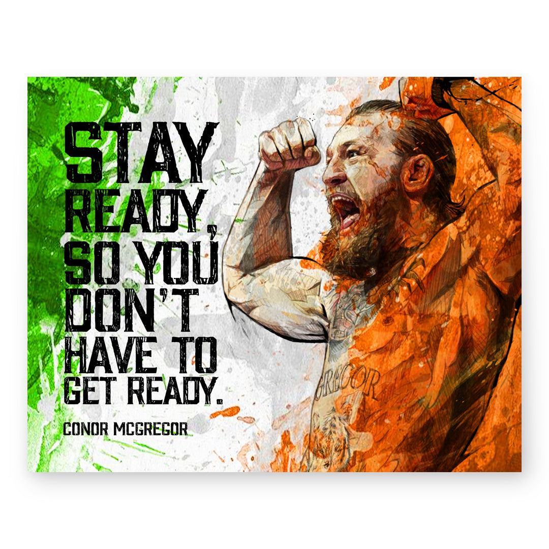 MMA Fighting Decoration for Motivational Wall Art