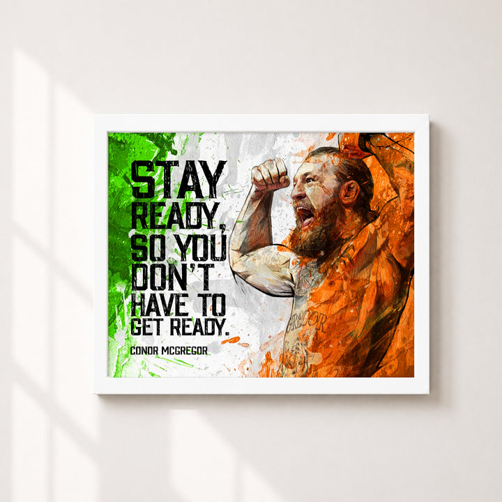 MMA Fighting Decoration for Motivational Wall Art