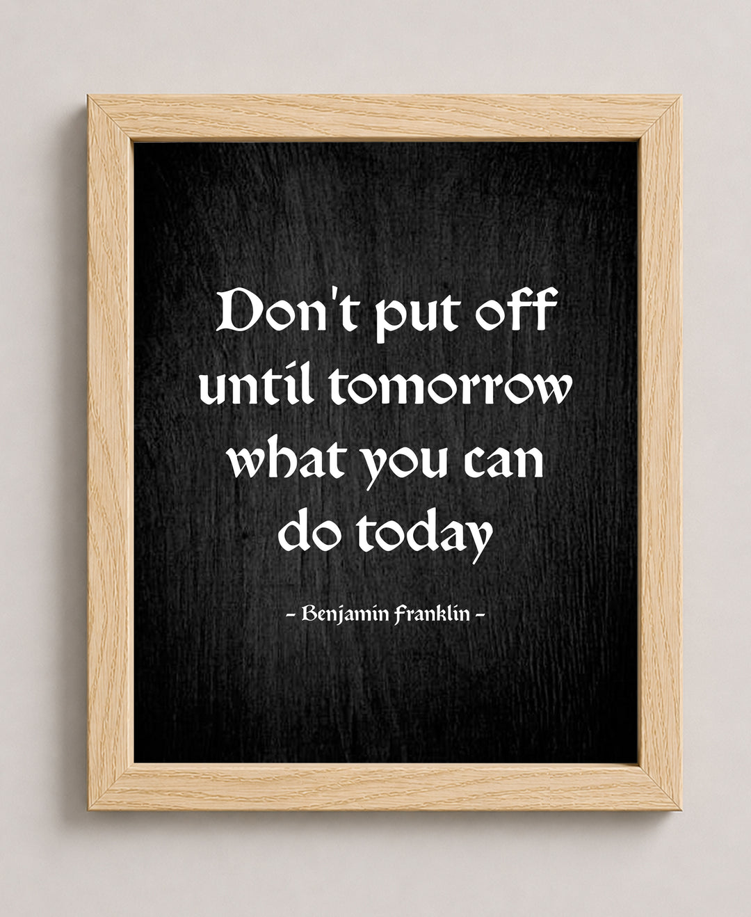 Benjamin Franklin Don&
