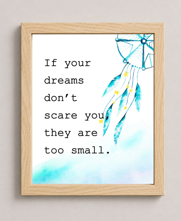 Dream Too Inspirational Wall Art