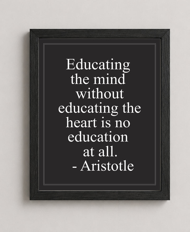 This Historical Modern Wall Print Design Is Ideal Inspirational Wall Art