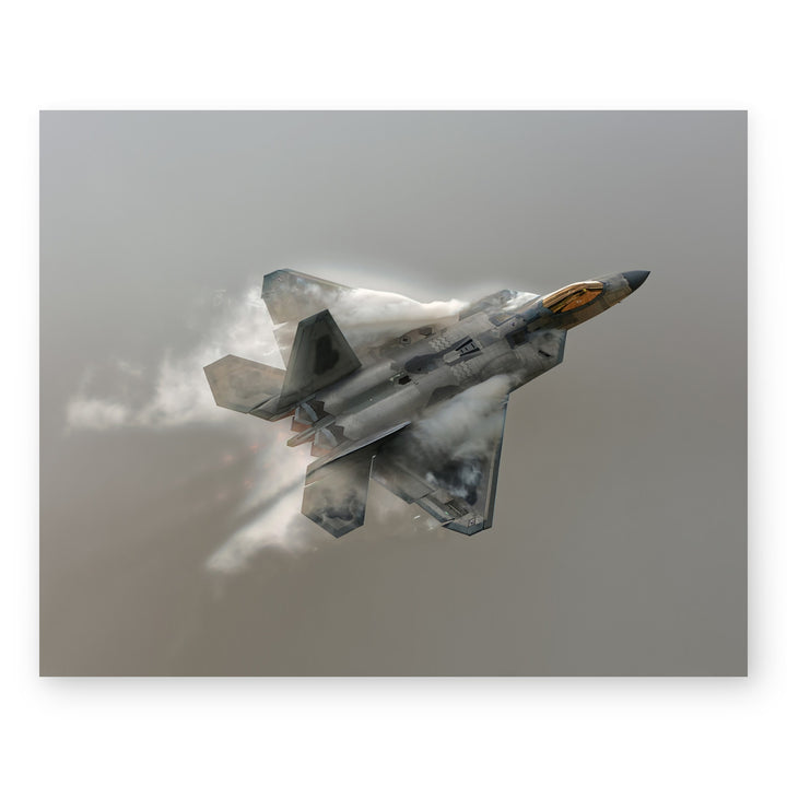 F-22 Raptor Fighter Jet Military Wall Art