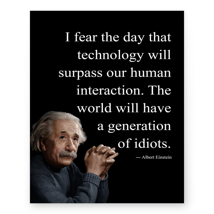 Philosophical Decor for School Inspirational Wall Art