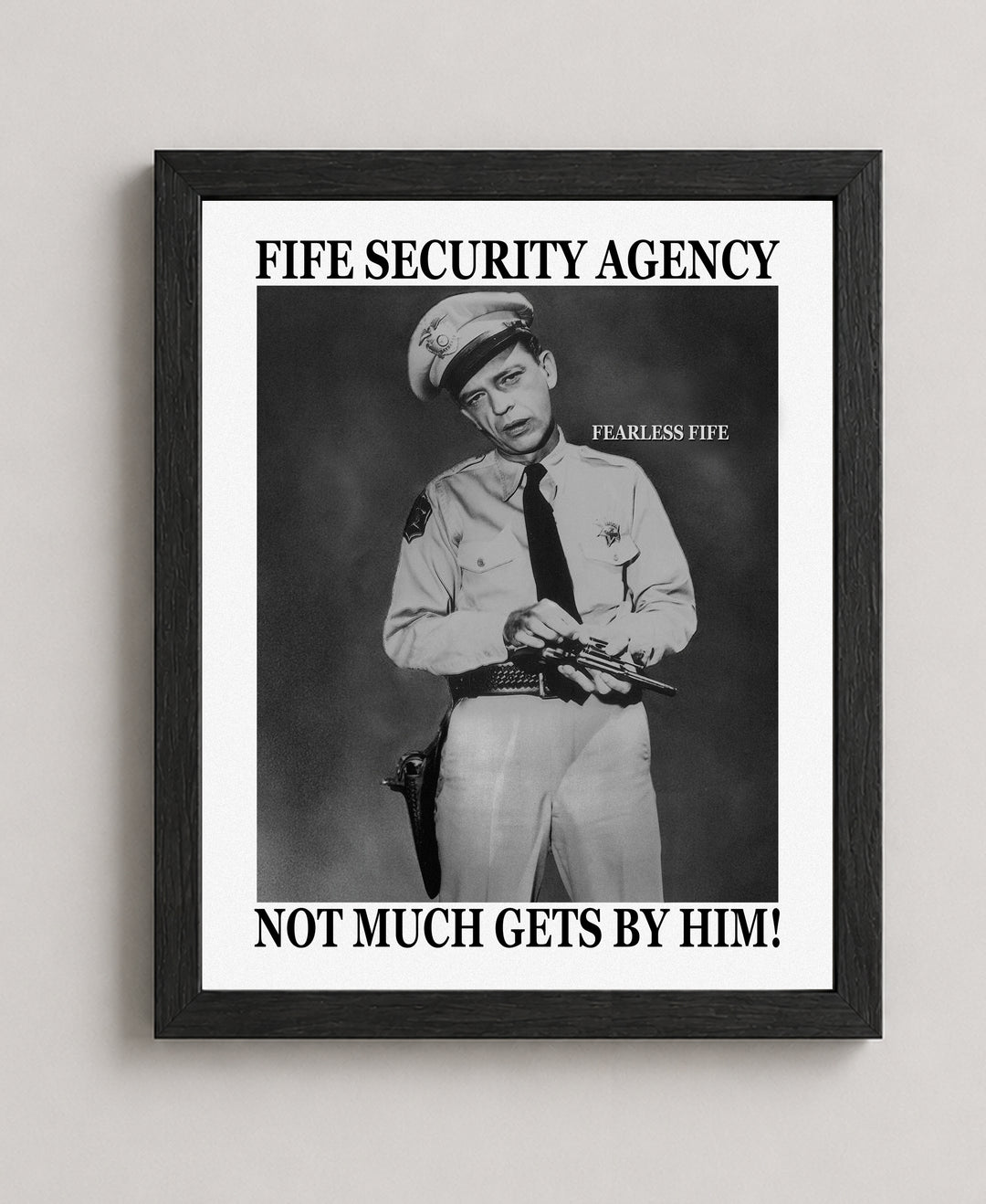 Funny Vintage TV Show Wall Art for Andy Wall Art