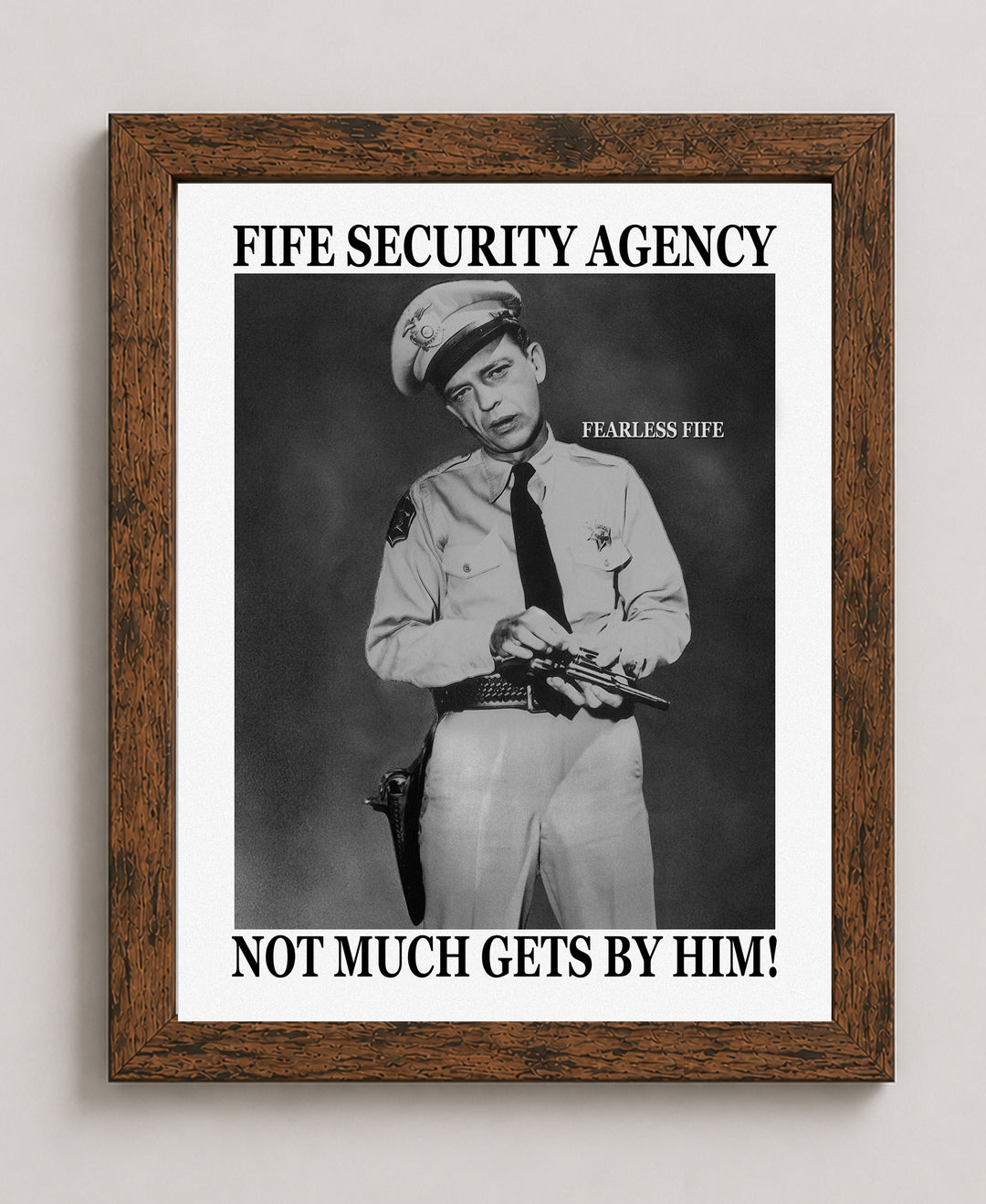 Funny Vintage TV Show Wall Art for Andy Wall Art