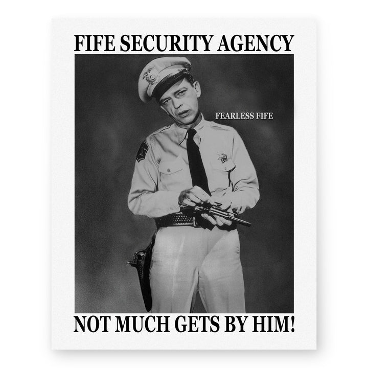 Funny Vintage TV Show Wall Art for Andy Wall Art