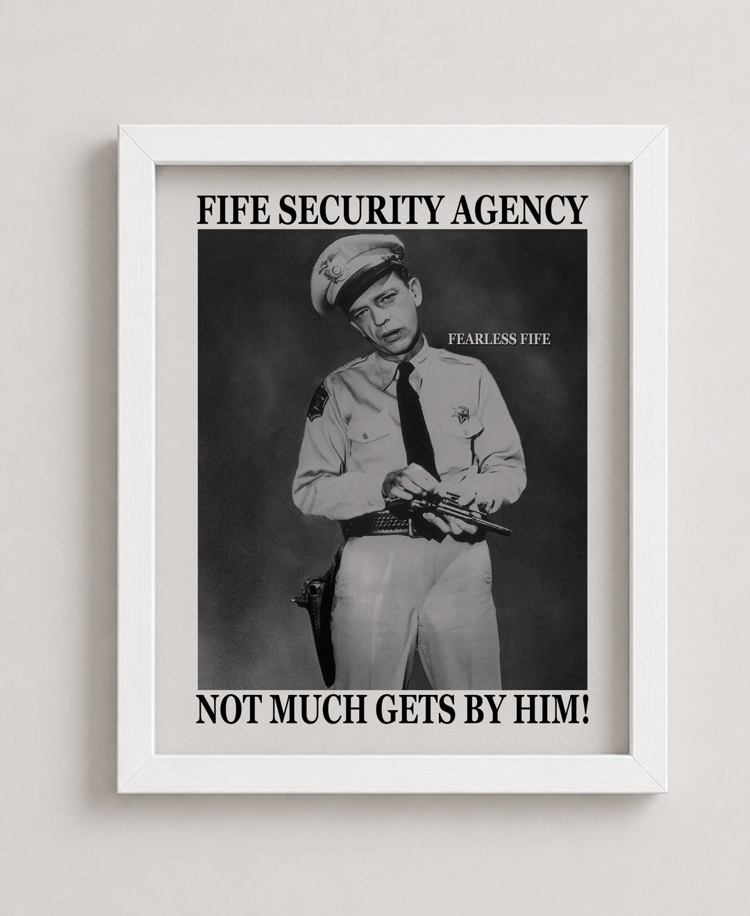 Funny Vintage TV Show Wall Art for Andy Wall Art