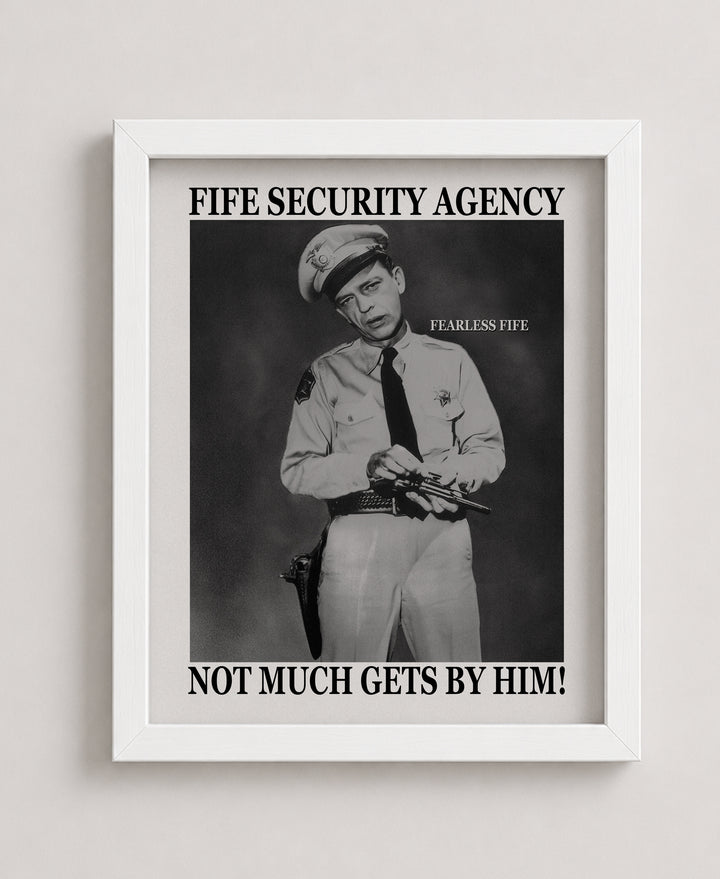 Funny Vintage TV Show Wall Art for Andy Wall Art
