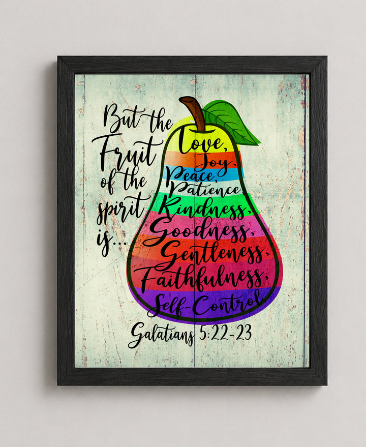 Love Joy Peace Rustic Christian Wall Art