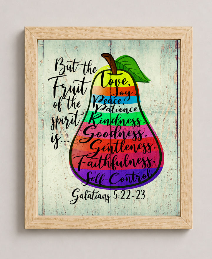 Love Joy Peace Rustic Christian Wall Art