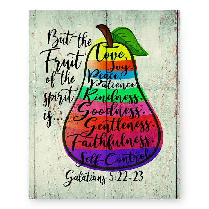 Love Joy Peace Rustic Christian Wall Art
