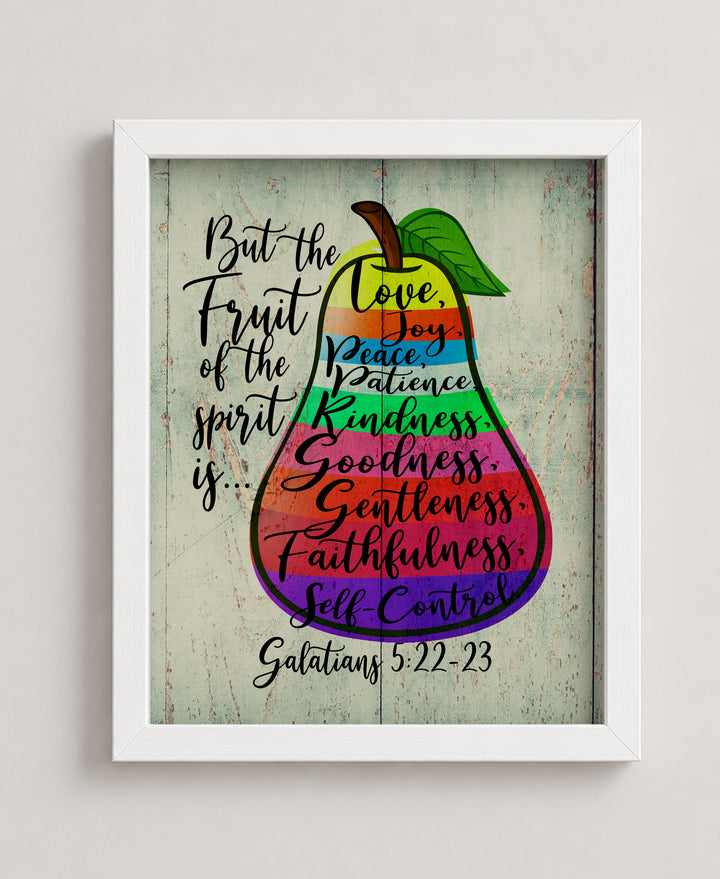 Love Joy Peace Rustic Christian Wall Art