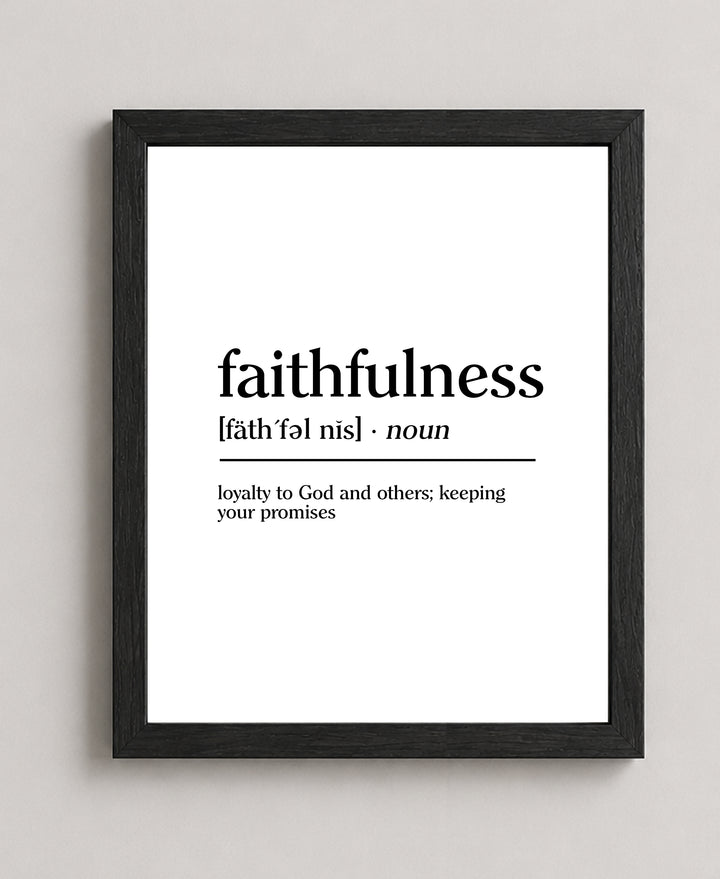 Fruit of the Spirit Christian Wall Art