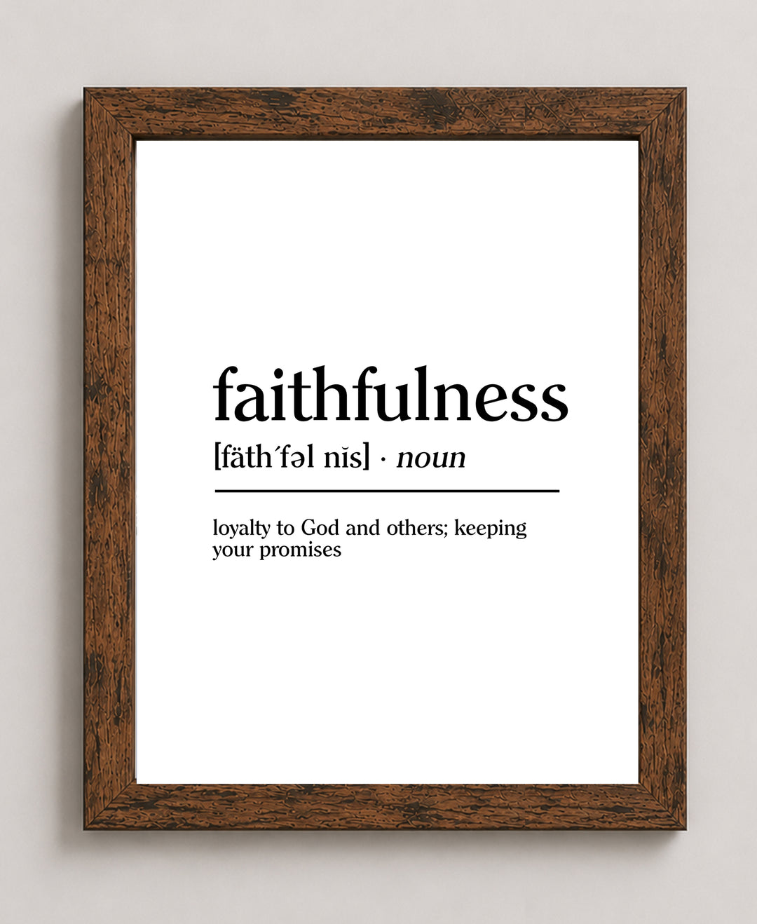 Fruit of the Spirit Christian Wall Art