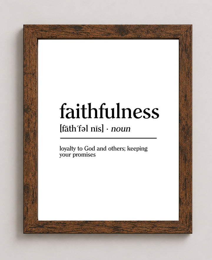Fruit of the Spirit Christian Wall Art