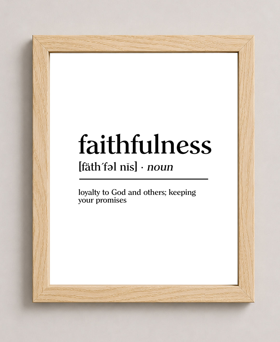 Fruit of the Spirit Christian Wall Art