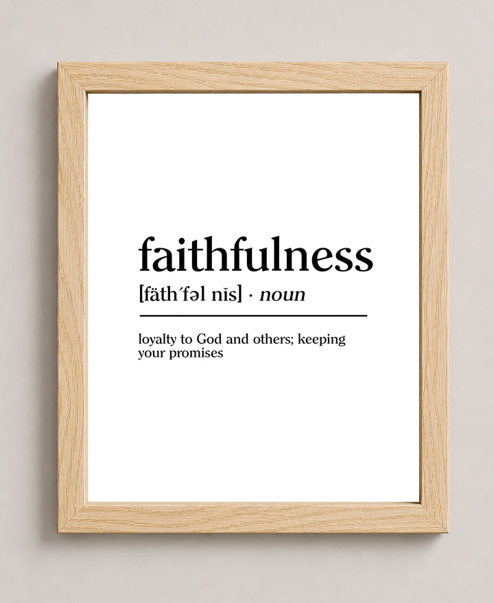 Fruit of the Spirit Christian Wall Art