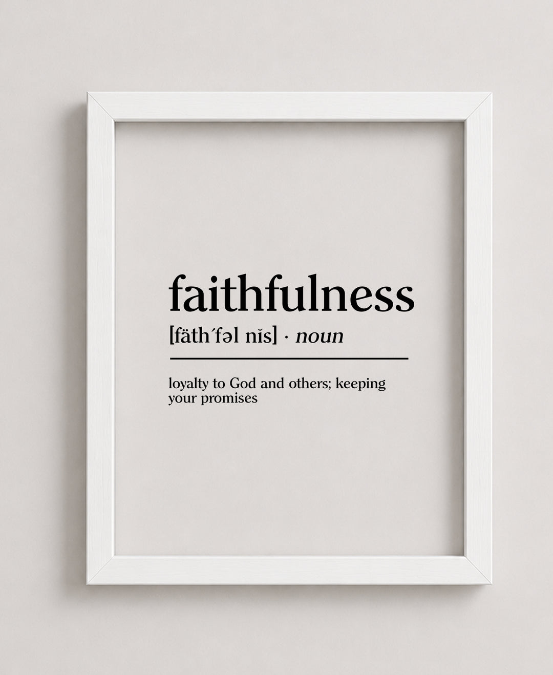 Fruit of the Spirit Christian Wall Art