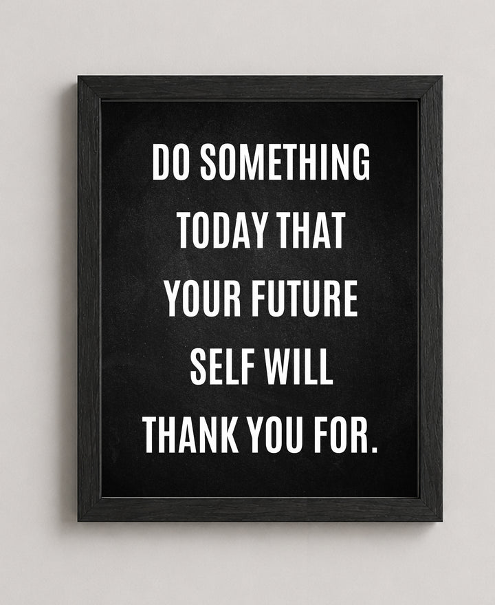 Future Self Inspirational Wall Art