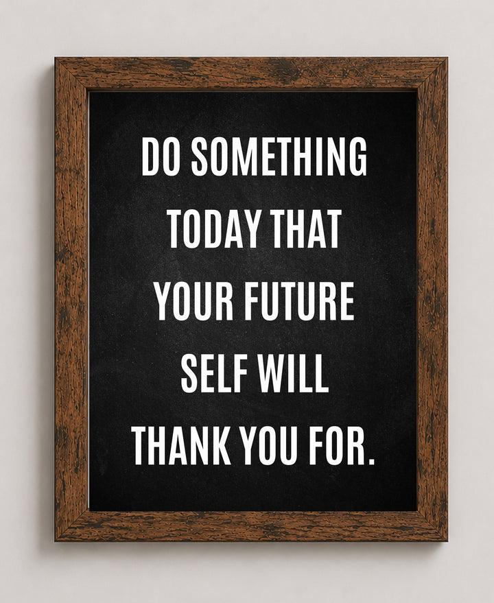 Future Self Inspirational Wall Art