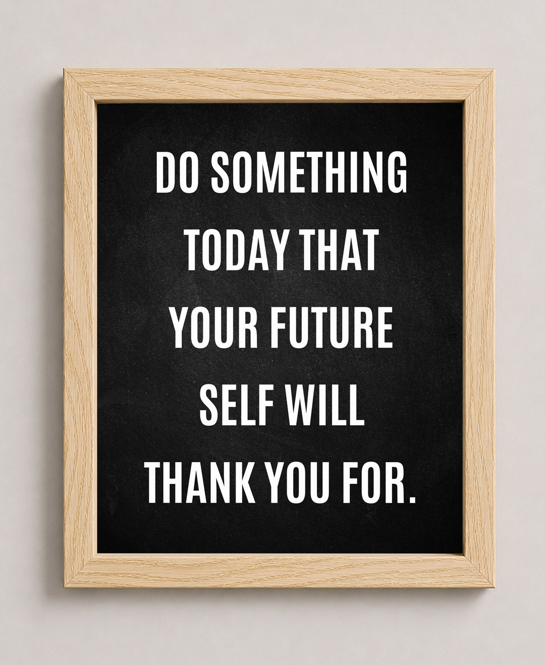 Future Self Inspirational Wall Art