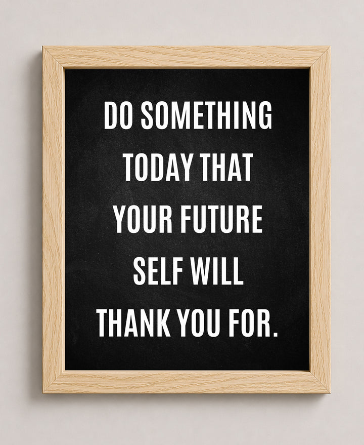 Future Self Inspirational Wall Art