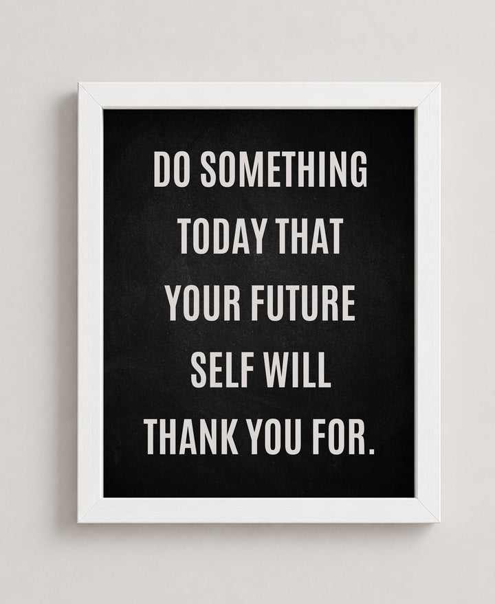 Future Self Inspirational Wall Art