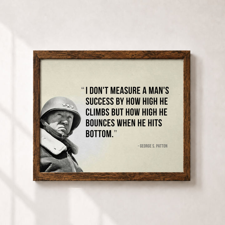 Measure Success Patriotic Wall Art