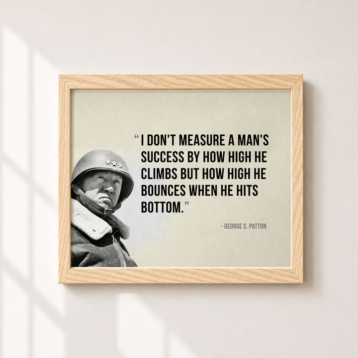 Measure Success Patriotic Wall Art
