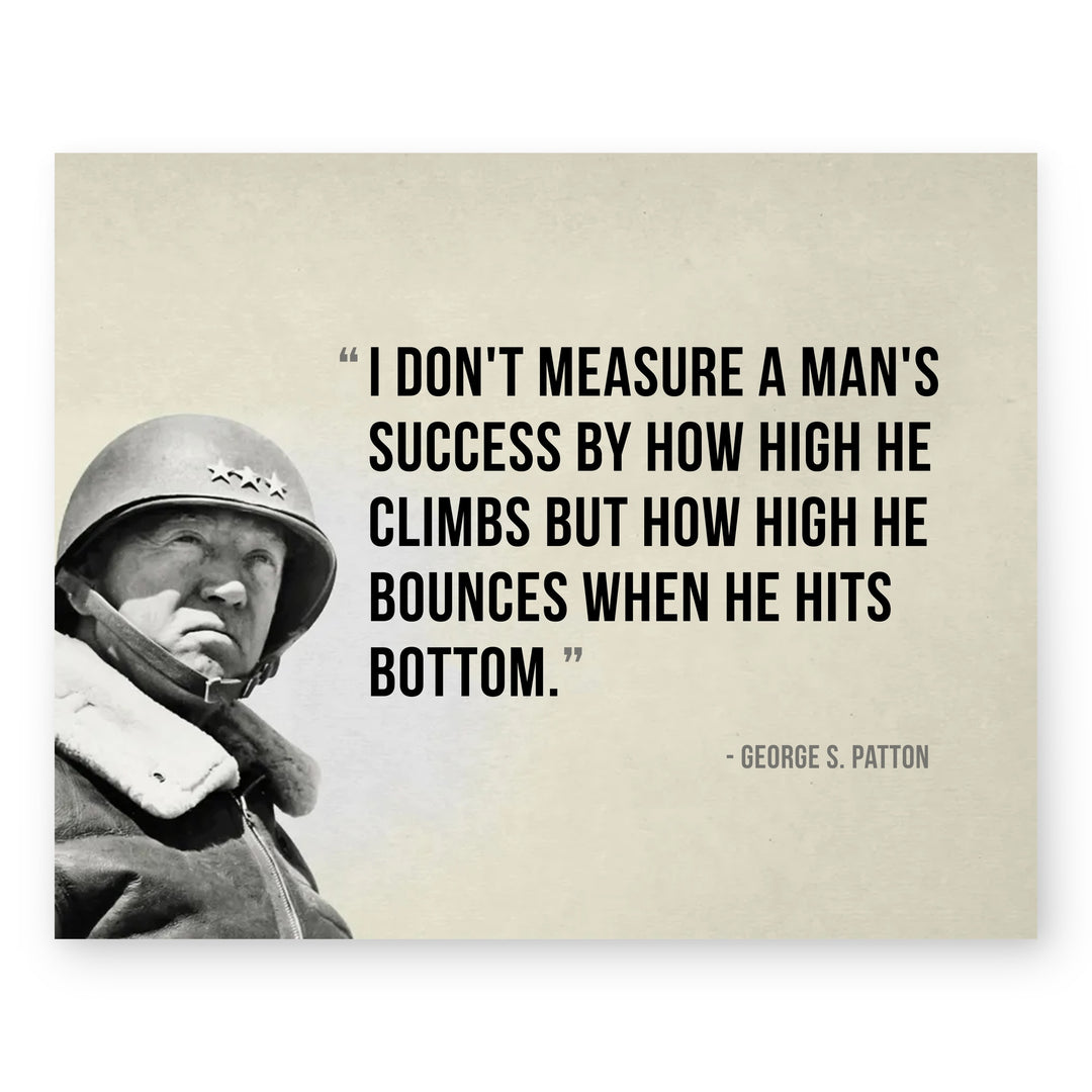 Measure Success Patriotic Wall Art