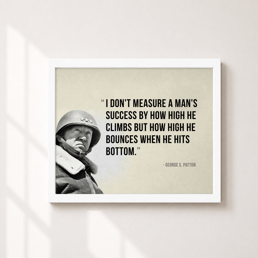 Measure Success Patriotic Wall Art