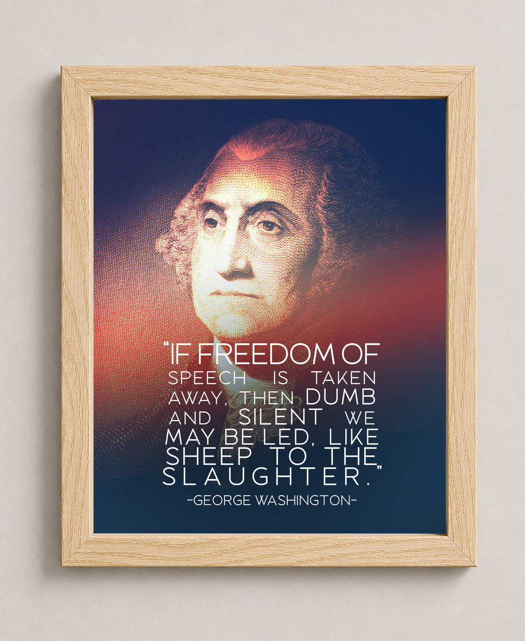 George Washington Patriotic Wall Art