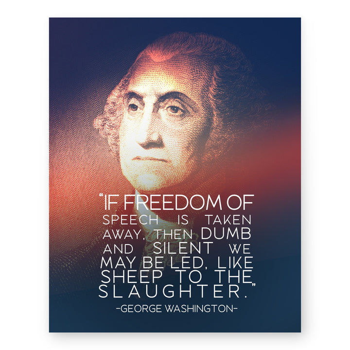 George Washington Patriotic Wall Art