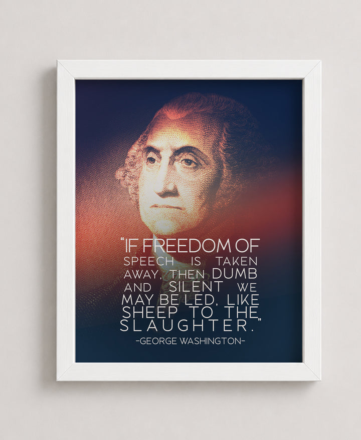 George Washington Patriotic Wall Art