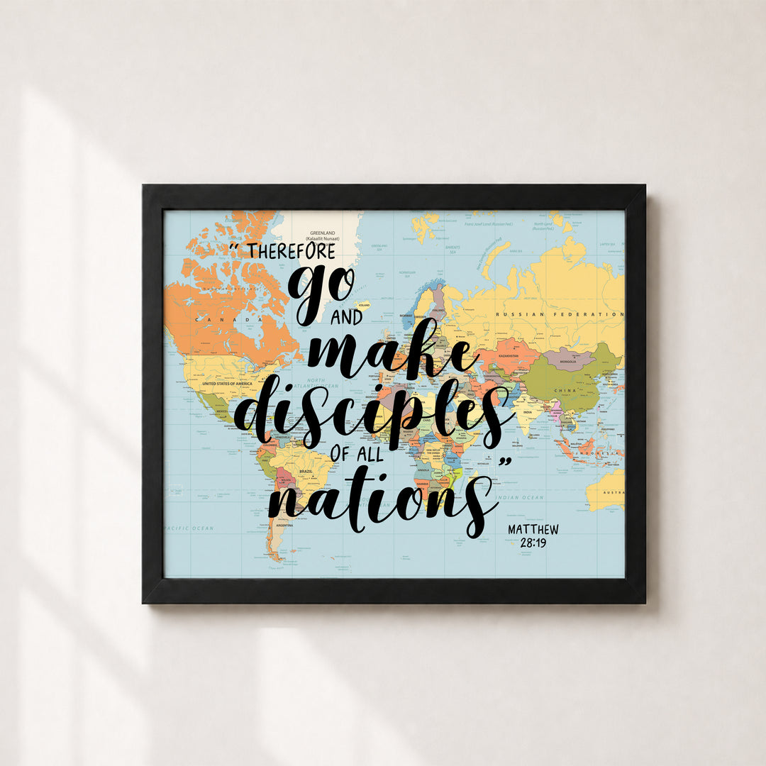 Christian Scripture Bible Verse Wall Art