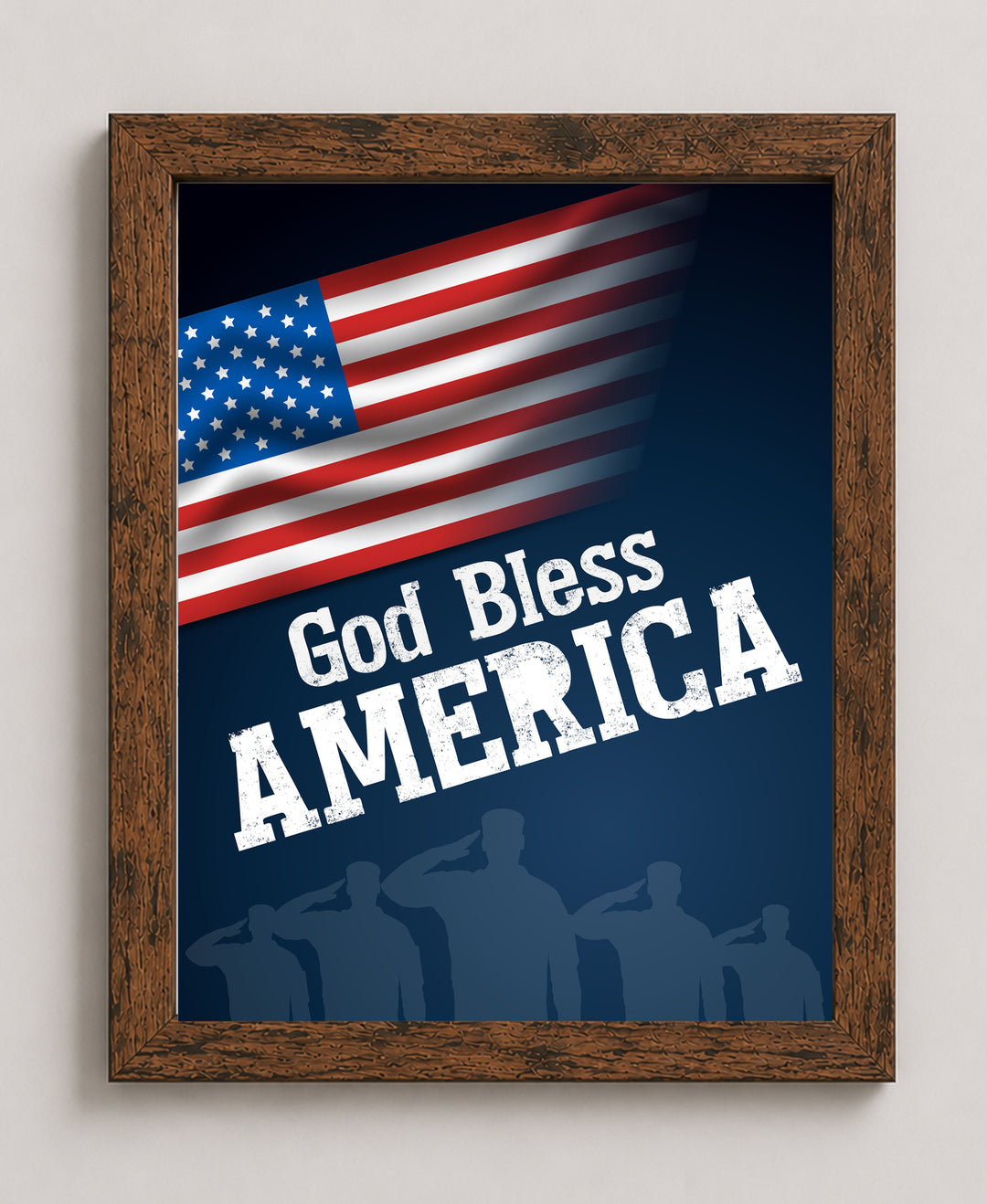 USA Freedom Patriotic Wall Art