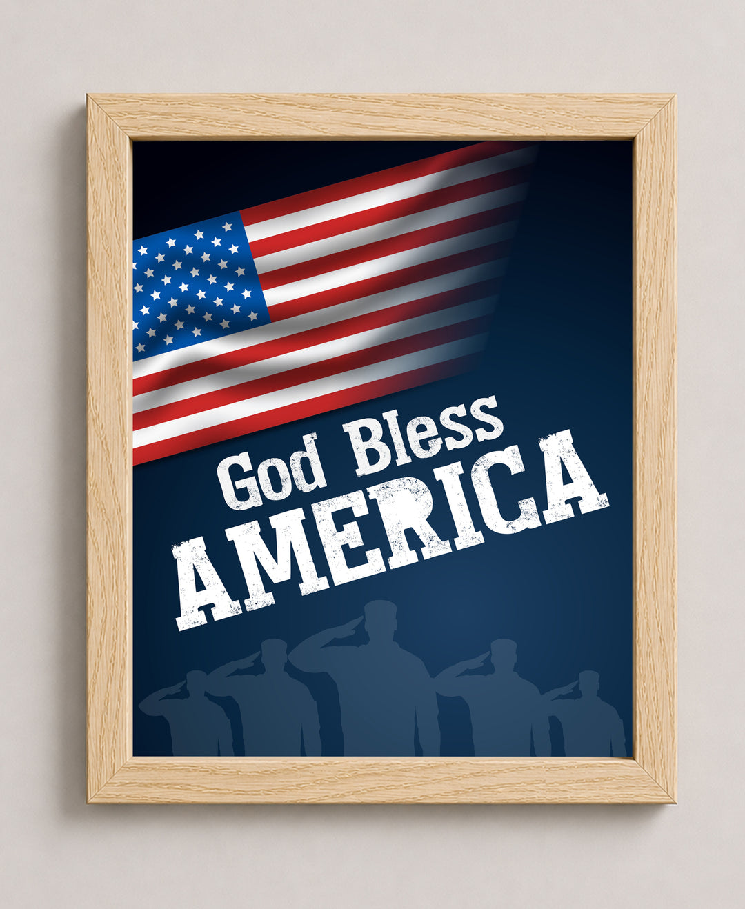 USA Freedom Patriotic Wall Art