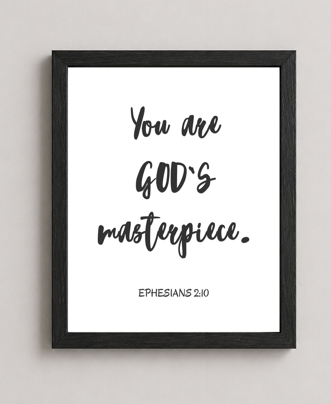 God Mast Inspirational Wall Art