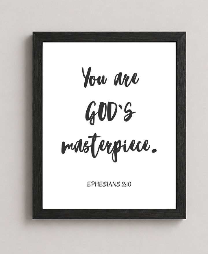 God Mast Inspirational Wall Art