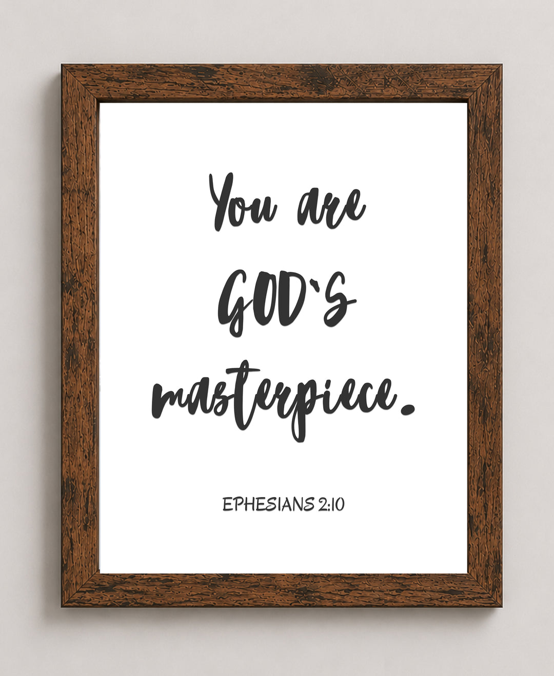 God Mast Inspirational Wall Art