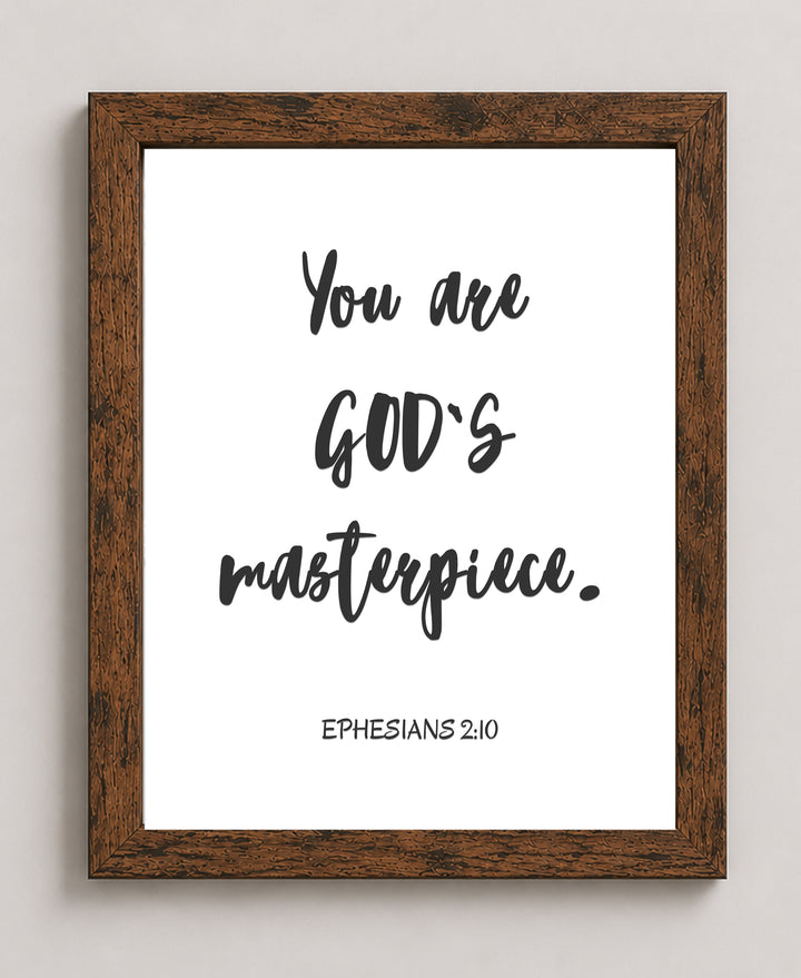 God Mast Inspirational Wall Art
