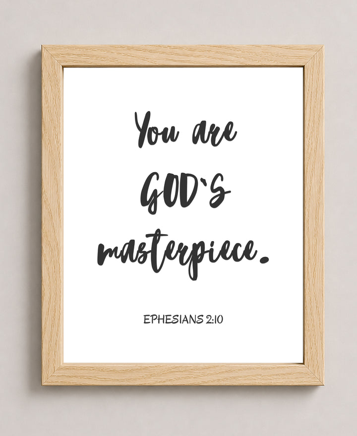 God Mast Inspirational Wall Art
