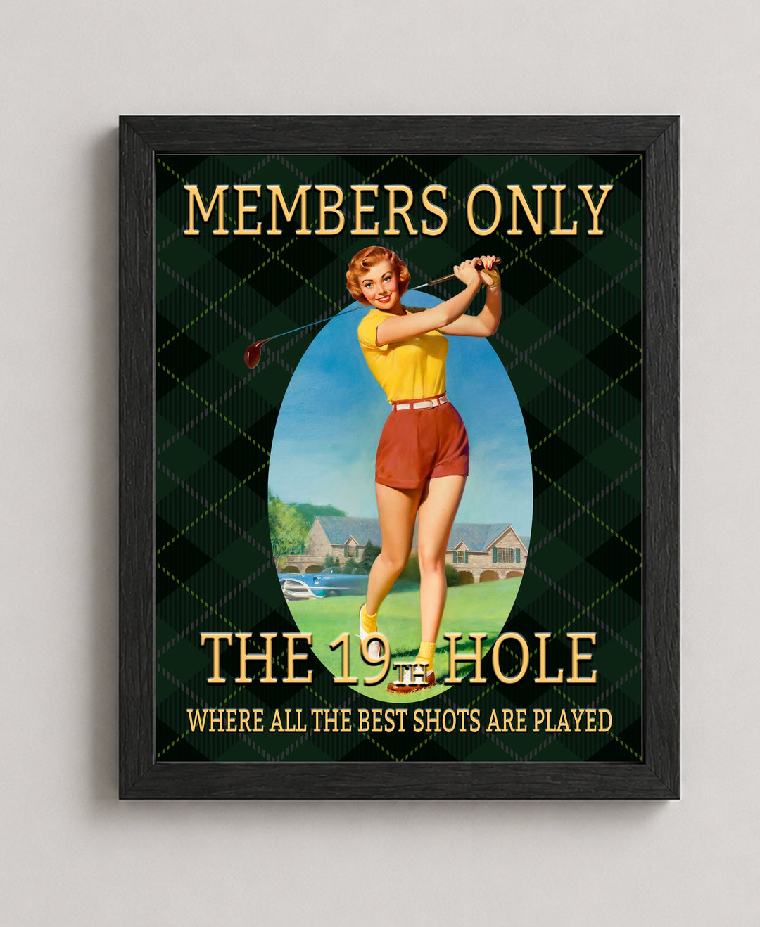 Club House Decor &amp; Bar Decor Great Gift Funny Wall Art